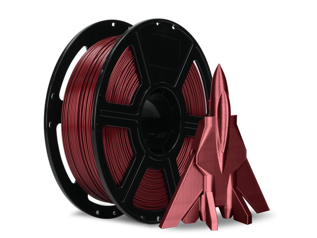 Rapid PETG Filament 1.75mm Metallic Red, Max 600mm/s High Speed Printing, 3D Printer Filament 1kg Spool, Dimensional Accuracy +/- 0.02mm, Fits Most...