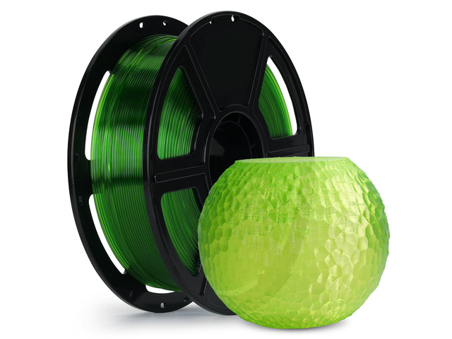Rapid PETG Filament 1.75mm Clear Green, Max 600mm/s High Speed Printing, 3D Printer Filament 1kg Spool, Dimensional Accuracy +/- 0.02mm, Fits Most...