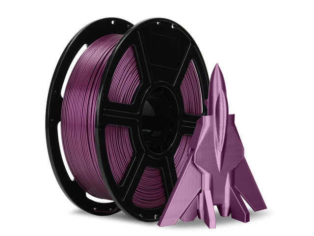 Rapid PETG Filament 1.75mm Metallic Purple, Max 600mm/s High Speed Printing, 3D Printer Filament 1kg Spool, Dimensional Accuracy +/- 0.02mm, Fits...