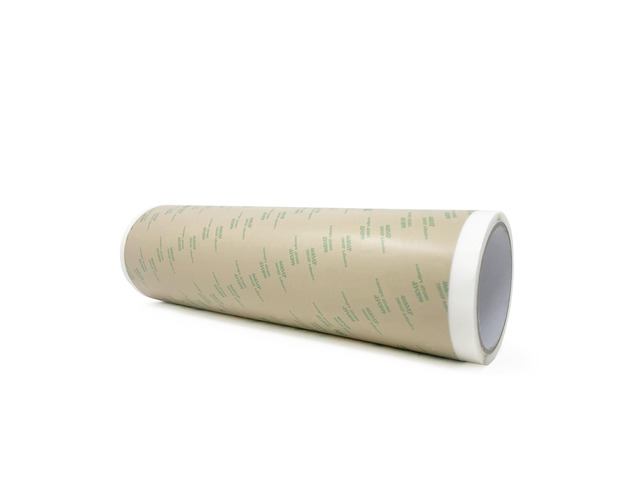 468MP Adhesive Transfer Tape 12 in x 20 ft Roll High-Temp Double-Sided, For 3D Printer PEI Sheets, Metal Nameplates & Industrial Signage, Heat...