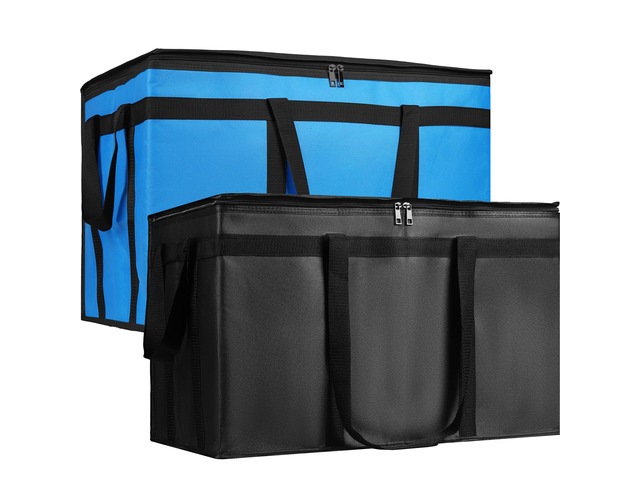 2PK Cooler Insulated Food Delivery Bag for Delivery Drivers, XXX-Large Thermal Bags for Catering/Hot Pizza, Travel/Camping/Picnic BasketGrocery...