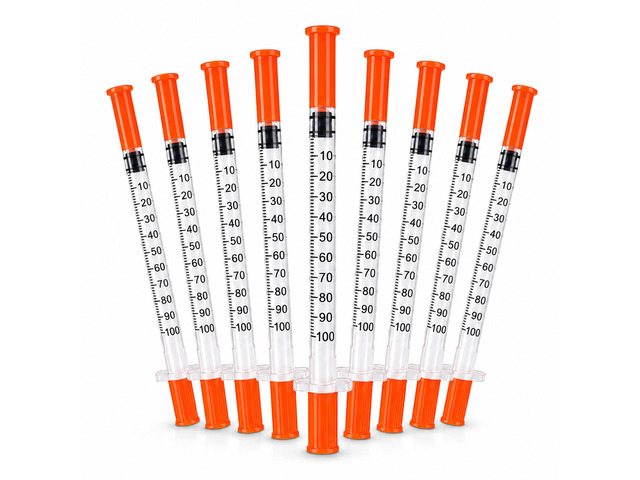 U-100 1 ml/cc 30g 5/16 inch Seringe, Individual,100 Pack