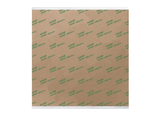 468MP Double Sided Adhesive Transfer Tape Sheets - 8 x 8 in 5-Pack, Acrylic Adhesive, High Temp Up To 400F, Bonds Plastic and Metal