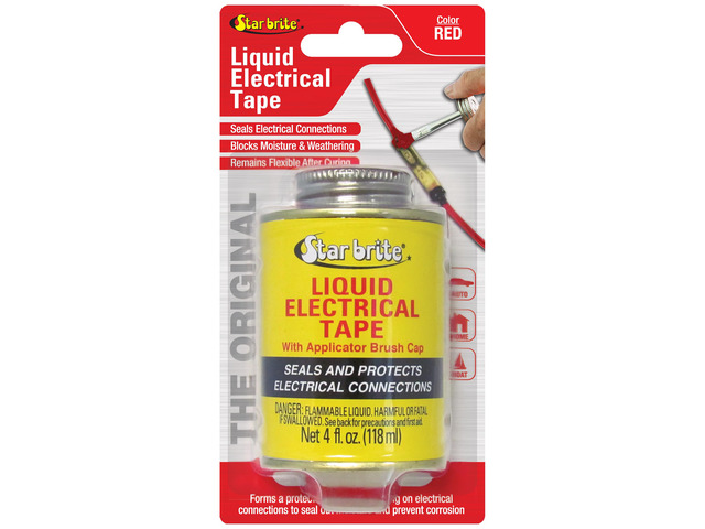 Liquid Electrical Tape - Red, Flexible Electrical Insulation