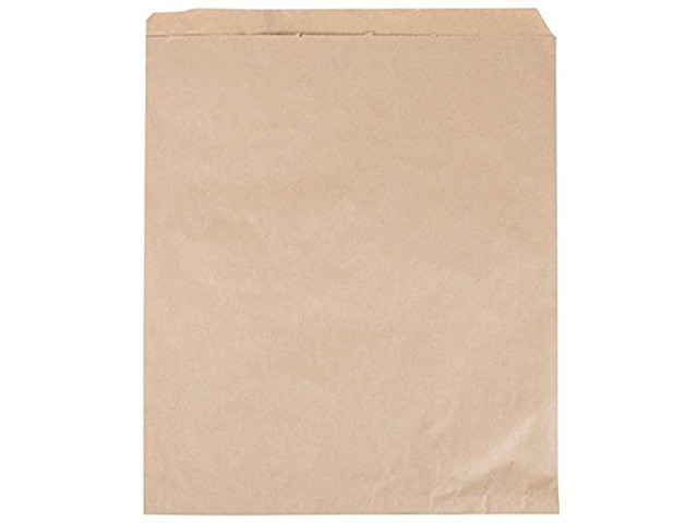 Premium Quality Kraft Paper Bags Flat Merchandise Bags 100pack (17 in X 21 in)