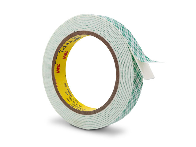 3M Double Sided Foam Tape 0.75' x 10Ft 1 Pack White Double Coated Urethane Adhesion Polyurethane Tape for Bonding Attaching Mounting Interior...