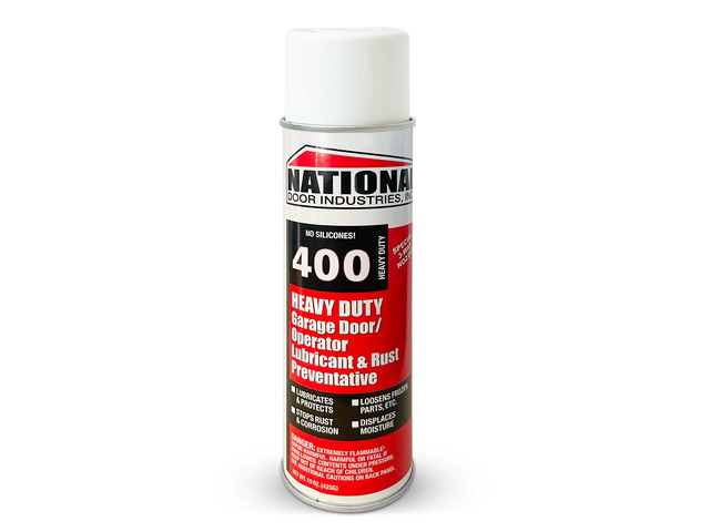 400-HD Heavy-Duty Garage Door Lubricant Spray Rust Preventative with Long-Lasting Hinge & Track Protection