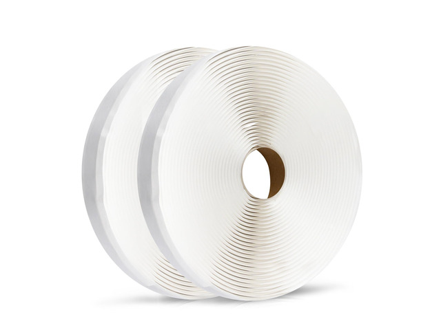 Butyl Tape 1/2 Inch x 33 Feet White 2 Pack Leak Proof Waterproof Seal Strong Adhesion, Non-Hardening, Weather Resistance, Instant Seal for RV Roof...