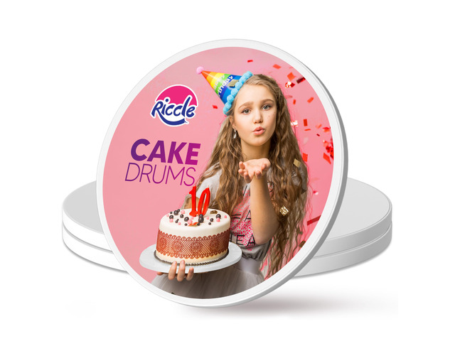18 Inch Cake Drum Pack of 3 - Smooth-Edged - Sturdy Boards Round - Bend Resistant Multi-Layered Cake Base for Minimalist Displays
