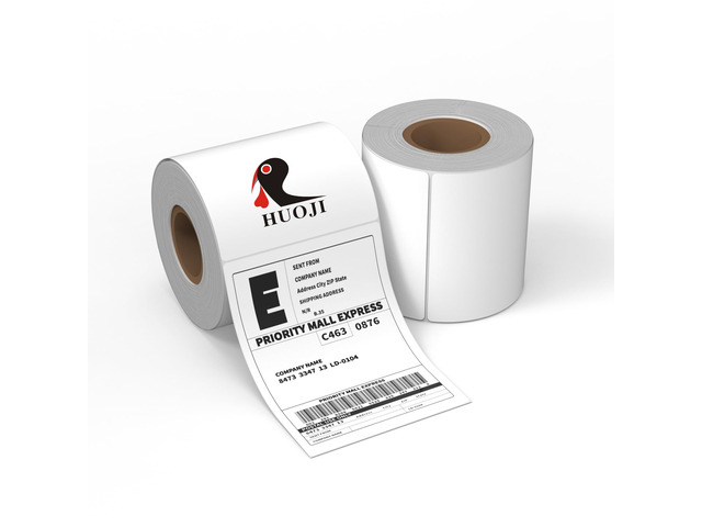 2 Rolls 4x6 Thermal Shipping Labels, 250 per Roll, Commercial Grade 4x6 Thermal Labels Roll, BPA Free, Clear Printing, Compatible with Rollo,...