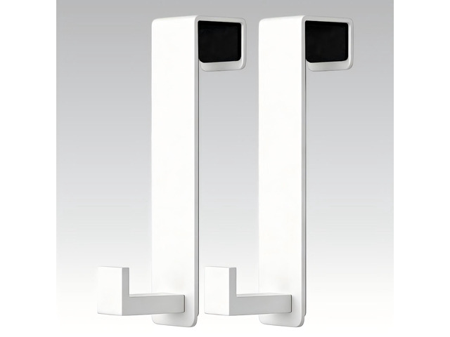 Stainless Steel Over The Door Hooks Heavy Duty, Door Mount Coat Rack Bathroom Towel Holder Towel Rack for Bedroom, Doors Hangers Towel Hooks for...