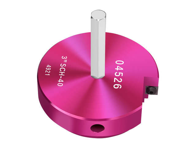 PVC Pipe Reamer 3Inch Head, PVC Fitting Saver w/ 3/8-In Hex Shaft Socket Saver Plastic Pipe Fitting Reamer Plumbing Tool for Schedule 40 CPVC ABS...