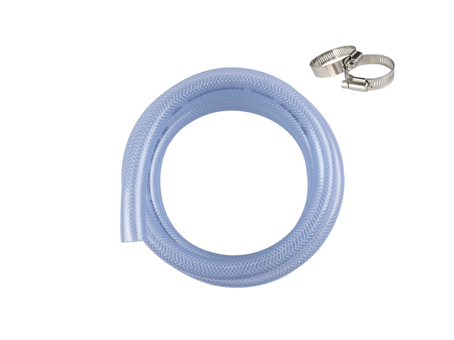 High Pressure Braided Clear Flexible PVC Tubing 3/4' ID,16.4ft
