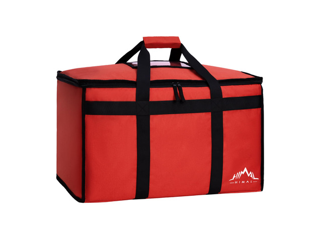 Insulated Food Delivery Bag,XXXL-23Wx15Hx14D inches (Red) Premium Insulated Grocery BagFit for Uber Eats, Doordash, Commercial Catering...