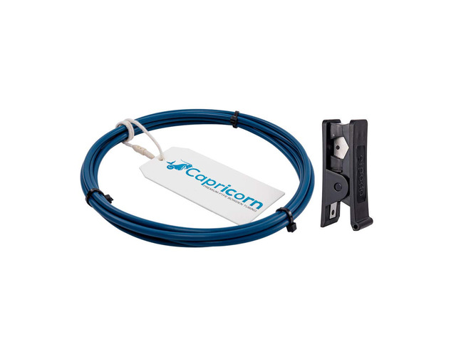 Creality Capricorn 2 Meters XS Series Low Friction PTFE Bowden Tubing for 1.75mm Filament with PTFE Tube Cutter for Creality Ender 3 Ender 3 Pro...