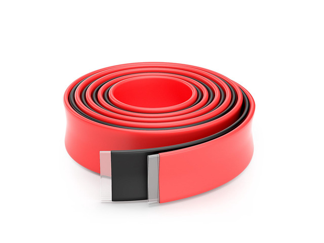1-1/4 Inch 3:1 Large Marine Grade Adhesive Lined Heat Shrink Tube Wire Wrap 8Ft 1-1/4Inch 4Ft Black & 4Ft Red,Heatshrink Tube Roll,Waterproof Dual...