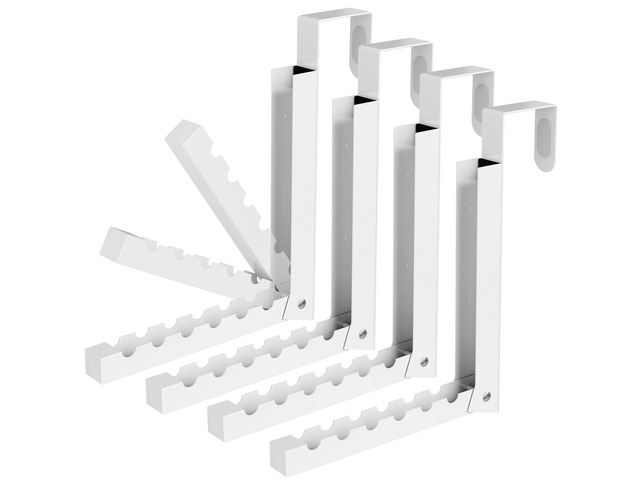 Over The Door Hooks 4 Pack,Over The Door Hanger Hook,Folding Over The Door Drying Rack for Laundry,Coat Rack,Compact Small Space Foldable Portable