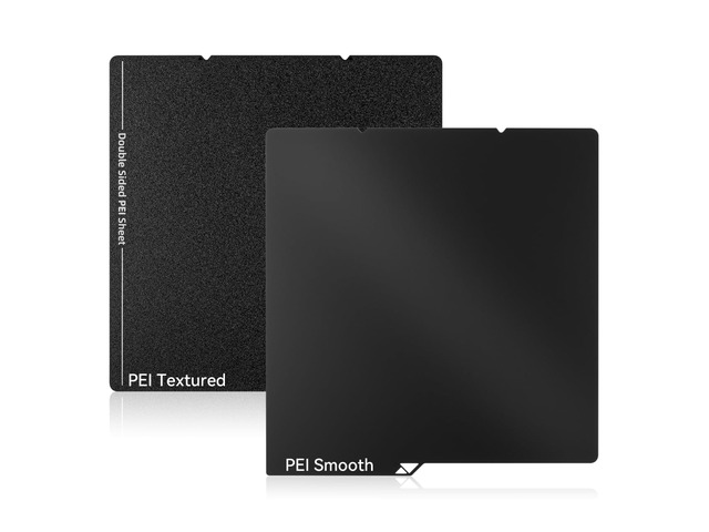 Kobra S1/Kobra X/Kobra 4 PEI Build Plate,264x276mm Double Sided Smooth+Textured Heated Bed Flexible Removable Spring Bed Plate Compatible with...