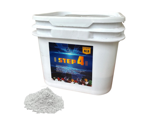8 lbs Tumbler Media Grit,Polish 1500 Fine Aluminum Oxide, Step 4 for Tumbling Stones,Rock Polishing Grit Media, Works with Any Rock Tumbler