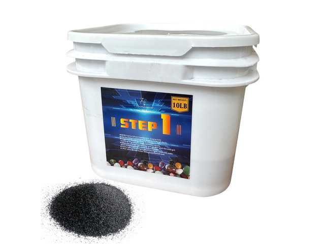10 lbs Rock Tumbler Grit - Tumbler Media Grit,Rock Polishing Grit Media, Works with Any Rock Tumbler, Rock Polisher, Stone Polisher,COARSE 60/90...