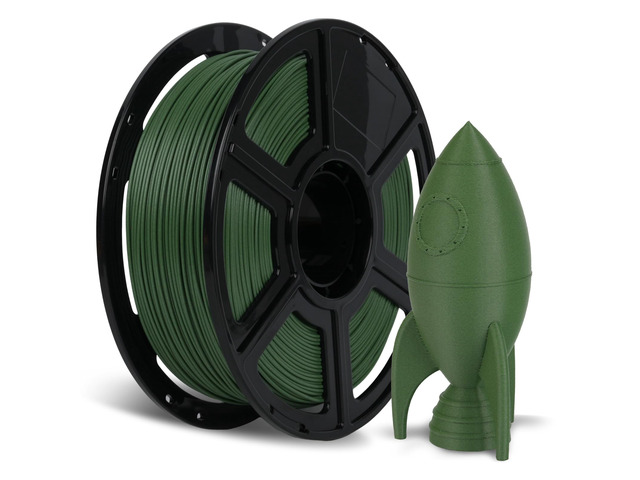 Carbon Fiber PETG Filament 1.75mm Grass Green, Reinforced 3D Printer Filament 1kg, Lightweight & High-Strength PETG-CF Filament, Strong & Easy to...