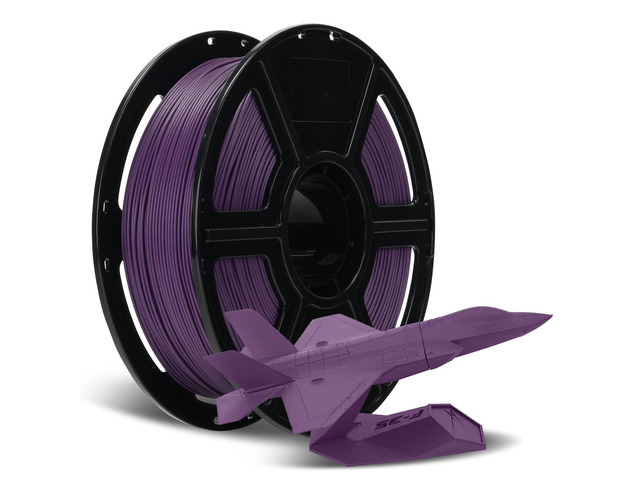 Carbon Fiber PLA Filament 1.75mm Iris Purple, Reinforced 3D Printer Filament 1kg, Lightweight & High-Strength PLA-CF Filament, Strong & Easy to Print