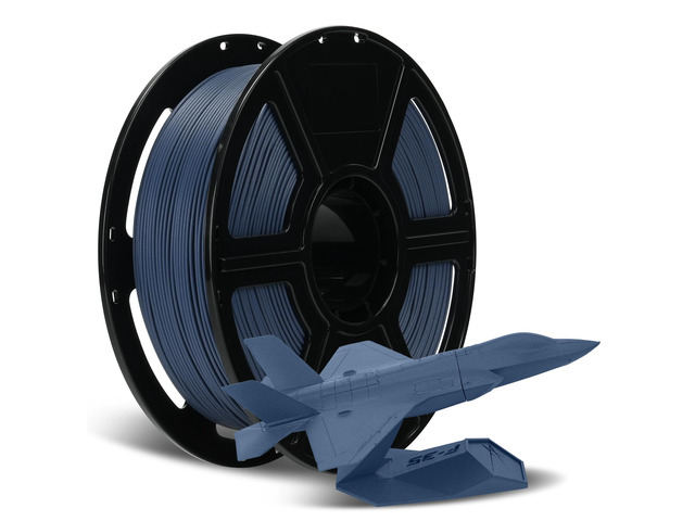 Carbon Fiber PLA Filament 1.75mm Sailor Blue, Reinforced 3D Printer Filament 1kg, Lightweight & High-Strength PLA-CF Filament, Strong & Easy to Print