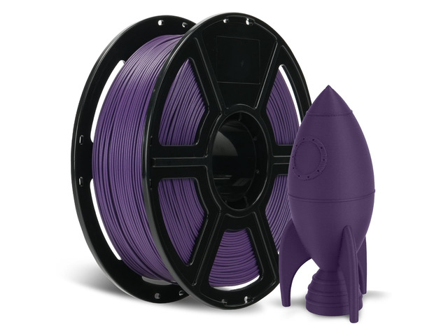 Carbon Fiber PETG Filament 1.75mm Iris Purple, Reinforced 3D Printer Filament 1kg, Lightweight & High-Strength PETG-CF Filament, Strong & Easy to...