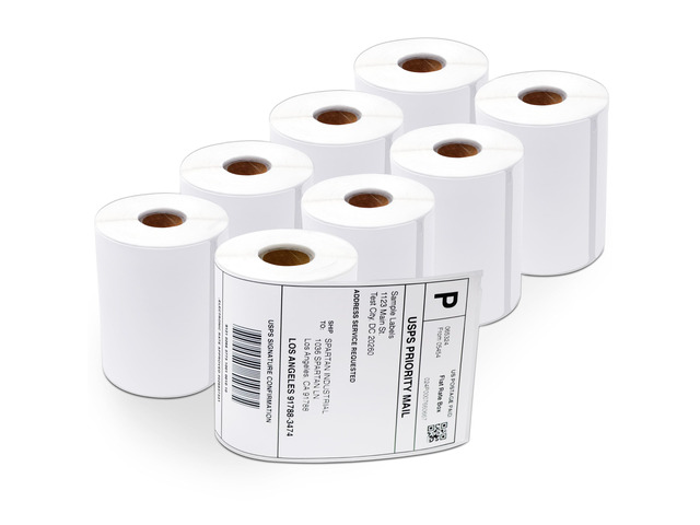 4x6 Shipping Labels, Direct Thermal Labels, DYMO 4XL 1744907 Return Address Labels for Mailing, Packages - Compatible with Zebra, Rollo Printers -...