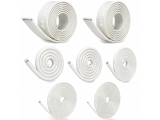 7-Size Heat Shrink Tubing Roll Kit: 4:1 Adhesive Lined, 54 Ft Marine Grade Waterproof, Insulated Sealed, Oil-Proof & Wear-Resistant, for Home Use &...