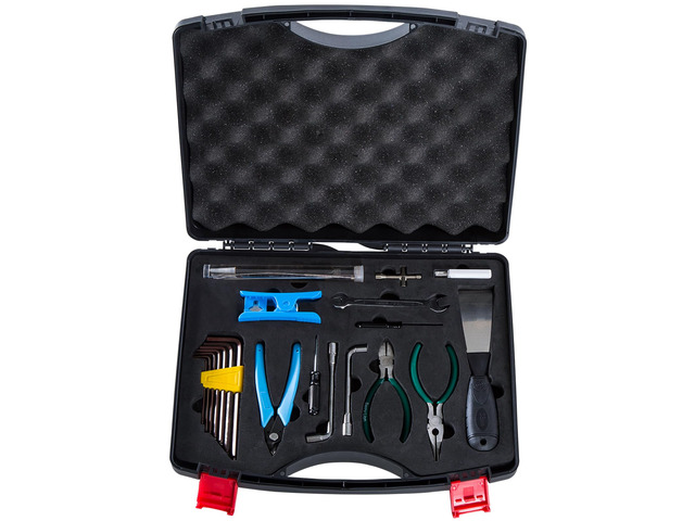 3D Printer Tool Box Kit, 35Pcs Case Includes 18 Types of Tools Screwdriver/Wrench/Pliers/Needle/SD Reader 3D Printing ABS Storage Toolbox Set for...