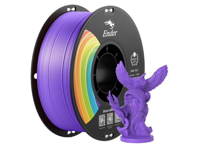 3D Printer Filament Violet 1KG PLA+ Filament 1.75mm, PLA Plus Strong Toughness Dimensional Accuracy +/- 0.03mm, PLA Pro for Most 3D Printer