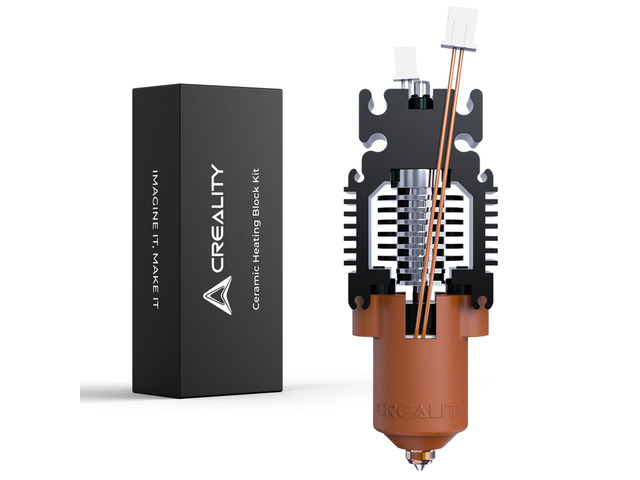 Official Ender 3 V3 SE/3 V3 KE Upgrade Hotend Kit, with Quick-swap Nozzle Kit, Supports 300°C High Temperature, 600mm/s High-Speed Printing,...