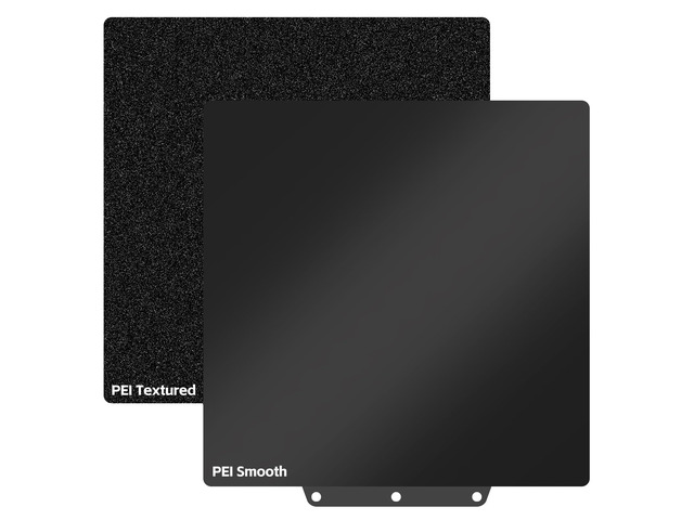 PEI Build Plate 235mm for Flashforge Adventurer 5M / AD5X,Double Sided Smooth/Textured PEI Sheet Flexible Spring Steel Printing Bed Compatible with...