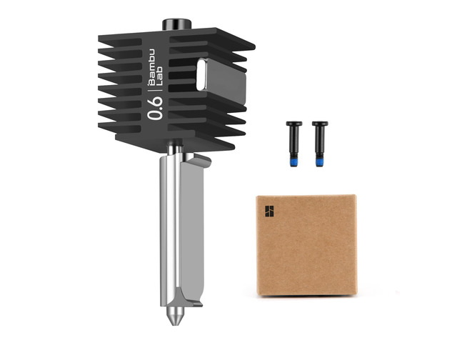 A2L,A1 Mini, A1 Hardened Steel Hotend with 0.6mm Nozzle All Metal Extruder Hot End Kit,Heating Block Replacement,Quick Swap,Durable Print Head...