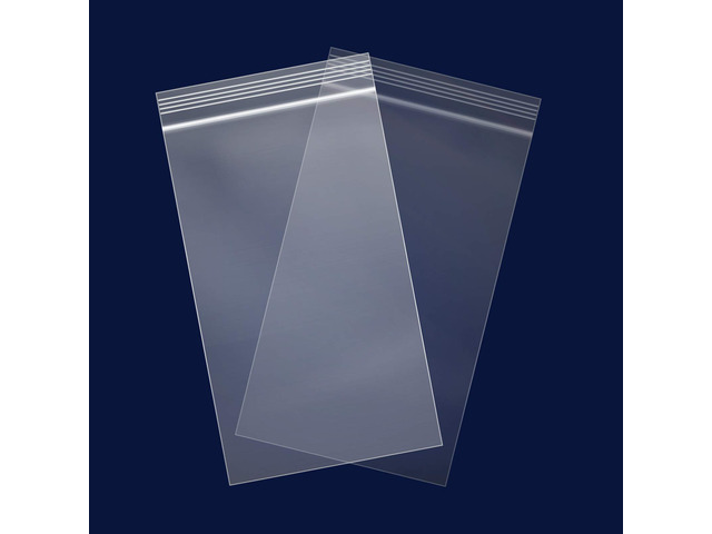 500 Count - 5' x 7' Small Zip Bags - Clear Reclosable Zip Plastic Poly Bags 2 Mil with Lock Seal Zipper for A2 A4 A6 Cards & Envelopes, Bakery,...