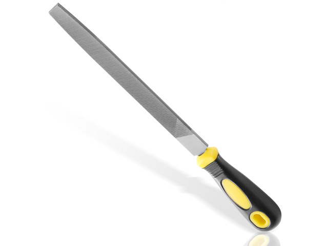 10 in Flat Hand Metal File,Durable Metal Files for Steel,Wood File High Carbon Steel Files Tools for Metal Wood and Stone Trimming, Shaping,...
