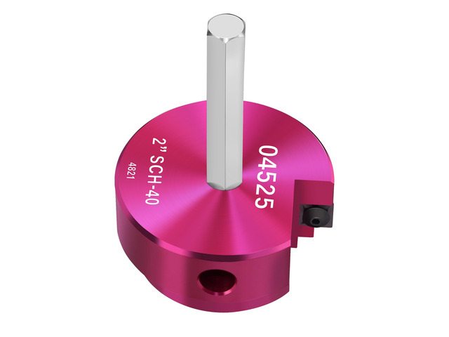 PVC Fitting Saver 2Inch Head,PVC Pipe Reamer w/ 3/8-Inch Hex Shaft 2' PVC Reamer Socket Saver Plumbing Tool Plastic Pipe Fitting Reamer for Sch.40...
