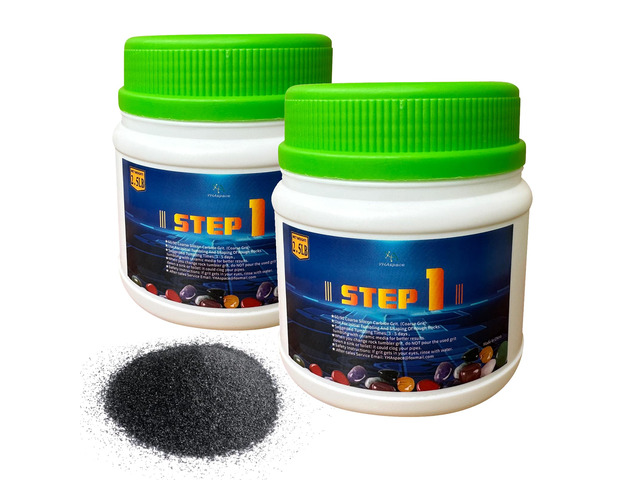 5 lbs Rock Tumbler Grit - Tumbler Media Grit,Rock Polishing Grit Media, Rock Polisher, Stone Polisher,COARSE 60/90 Silicon Carbide Grit, Step 1 for...