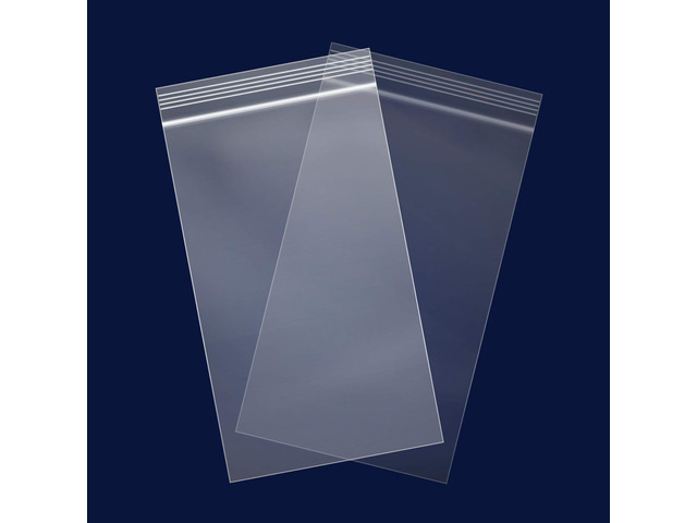 200 Count - 6' x 9' Clear Reclosable Zip Plastic Poly Bags 2 Mil for A7 A8 A9 Cards & Envelopes, Bakery, Cookies, Treats