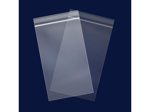 500 Count - 4' x 6' Small Plastic Bags- 2 Mil Clear Reclosable Bags