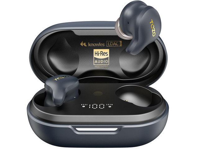 Golden X1 Wireless Earbuds Balanced Armature and Hybrid Dynamic Driver Bluetooth Headphones OrigX Pro, LDAC & Hi-Res Audio Wireless, Environment &...
