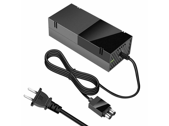 Power Supply for Xbox One, AC Cord Replacement Power Brick Adapter 100-240V Compatible with Xbox One