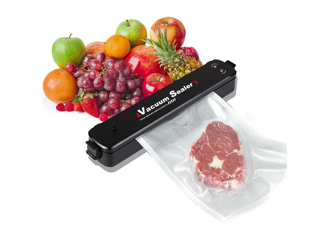 Vacuum Sealer Machine for Food Preservation and Food Storage Saver System with Automatic Sealing Function, Perfect for storing meats, vegetables,...