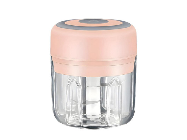 Electric Garlic Chopper, Vegetable Chopper, Food Chopper, USB Mini Garlic Mincer, Onion Chopper, Portable Small Food Processor for Ginger, Chili,...