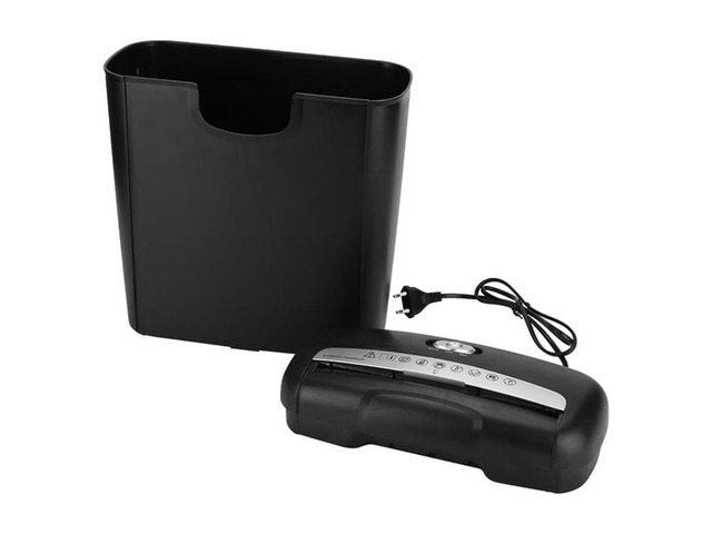 Paper Shredder, Cross Cut Paper Shredder, 6 Sheet Papers Electric File Shredde with Overheat Protection and 10l Wastebasket Anti jam for Home...