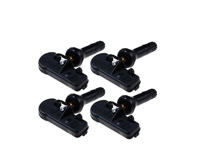 4-Pack TPMS Sensor GM, Tire Pressure Monitoring System Sensor Replacement for GM Chevy GMC Cadillac Buick, 315MHz OE Replaces for 13586335 20923680...