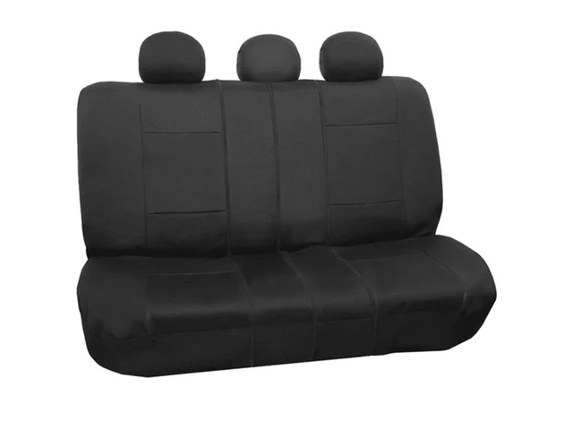 Neoprene Waterproof Car Seat Covers - Waterproof Non Slip Durable- SUV Sedan Truck Van - Rear Black