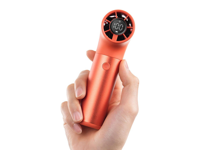 Portable Handheld Fan, 7 Speeds Aluminum Case Mini Fan, Powerful Turbo 19000 RPM High Speed Aero Ultra, 15H Max Cooling Time, Pocket Rechargeable...