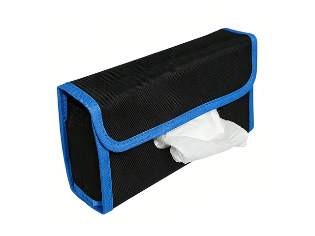 Car tissue and napkin holder for car Hanging Tissue Holder Holder Reusable Tissue Holder Cloth Tissue Box Cloth Cover Hang Paper Towel Holder...